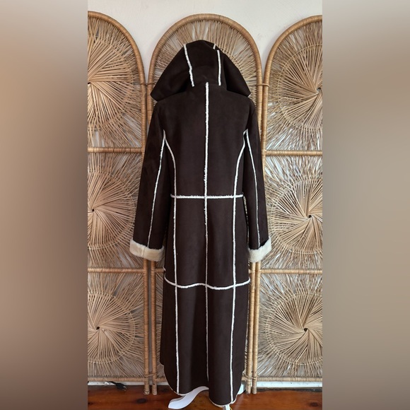 Vintage Marvin Richards Faux Shearling Coat - Picture 5 of 13